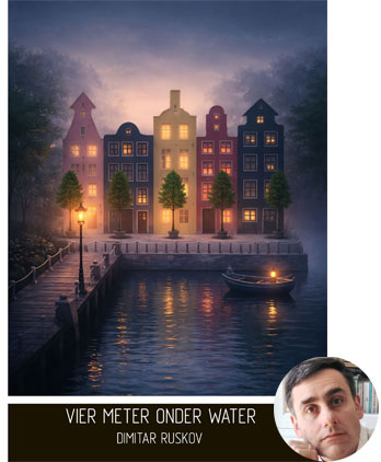Vier meter onder water